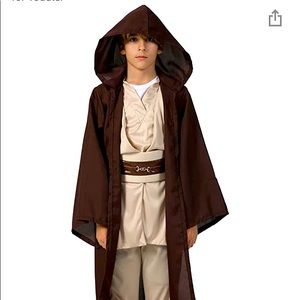 Jedi costume kids Sz L but would work for Sz M